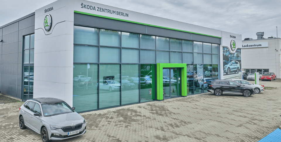 &Scaron;KODA Zentrum Berlin Tempelhof
