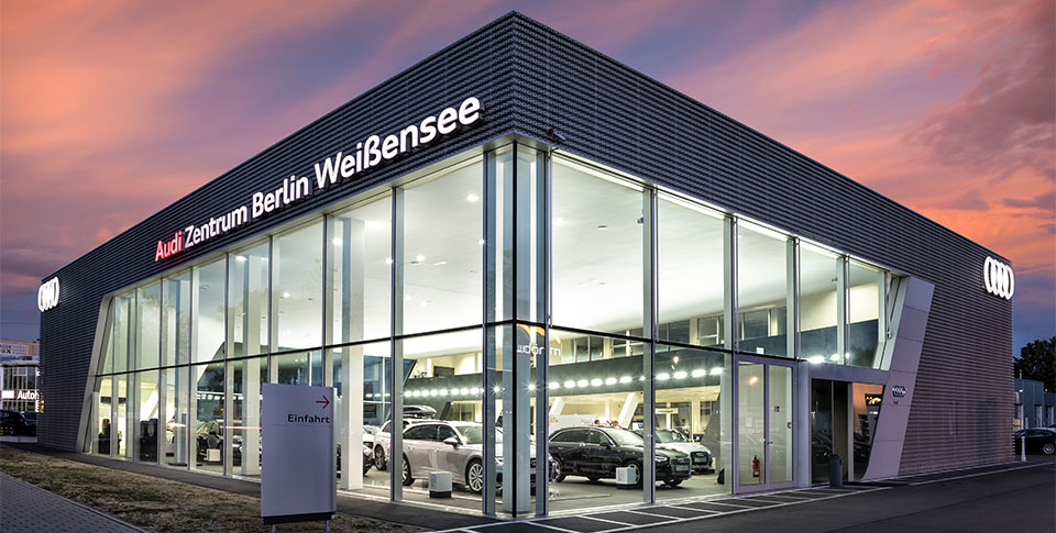 Audi Zentrum Berlin Wei&szlig;ensee                                      