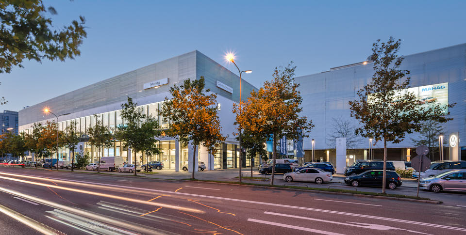 Volkswagen Zentrum M&uuml;nchen Landsberger Stra&szlig;e