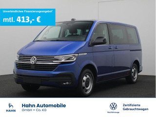 Fahrzeugbild eines Volkswagen T6.1 Multivan in blau.