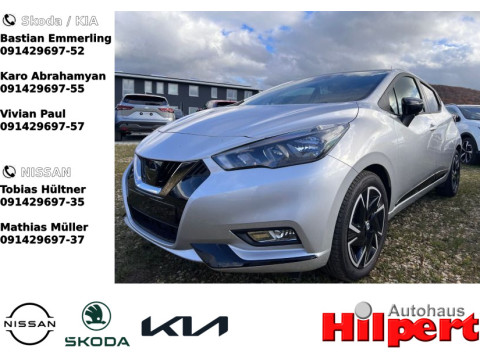 Ansicht 1 - Gebrauchtwagen Fahrzeug, Modell Micra der Marke Nissan von Verkäufer Autohaus Hilpert GmbH