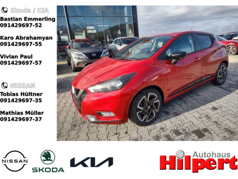 Ansicht 1 - Gebrauchtwagen Fahrzeug, Modell Micra der Marke Nissan von Verkäufer Autohaus Karl Hilpert GmbH