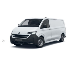 Fahrzeugbild eines Volkswagen T7 Transporter in weiß.