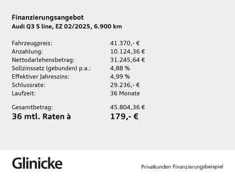 Audi Q3 - Q3 S line 35TFSI*Matrix-LED*Sportsitze*MMI*SONOS