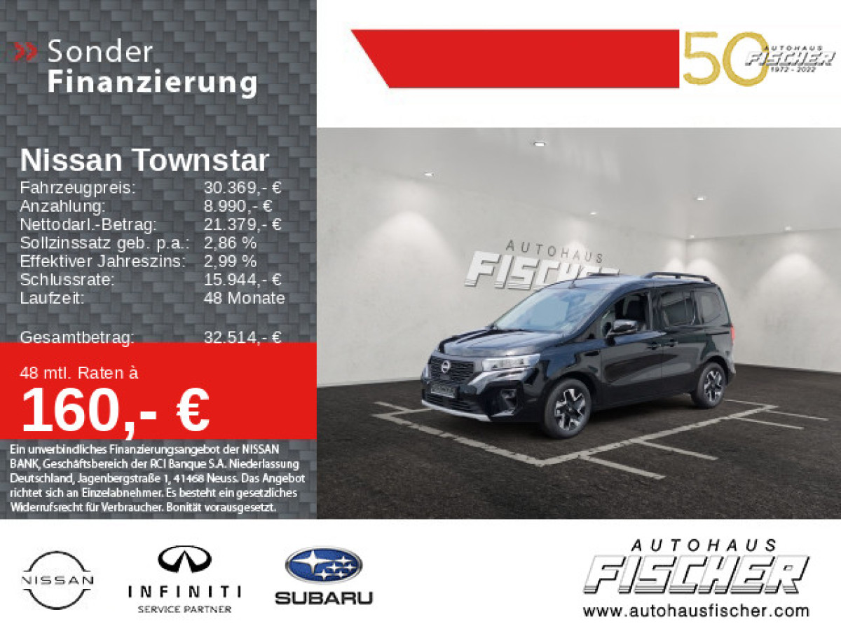 Ansicht 1 - Gebrauchtwagen Fahrzeug, Modell Townstar der Marke Nissan von Verkäufer Autohaus Fischer GmbH