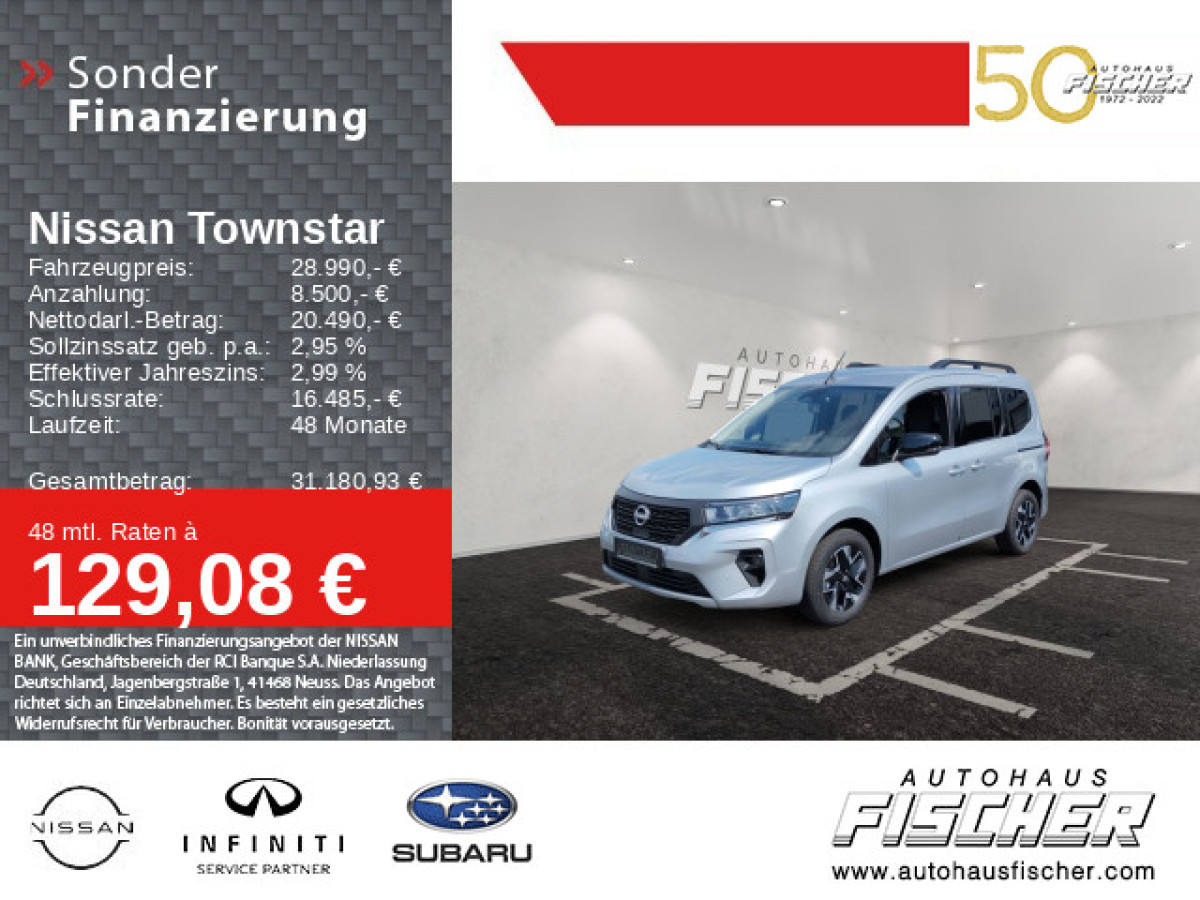 Ansicht 1 - Gebrauchtwagen Fahrzeug, Modell Townstar der Marke Nissan von Verkäufer Autohaus Fischer GmbH