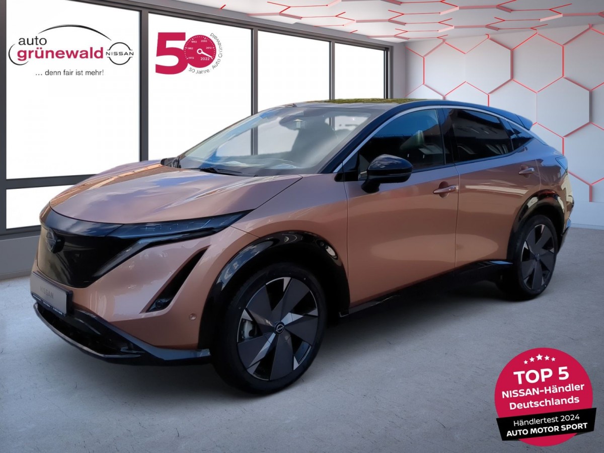 Ansicht 1 - Neuwagen Fahrzeug, Modell Ariya der Marke Nissan von Verkäufer Auto Grünewald e.K.