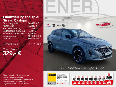 Ansicht 2 - Gebrauchtwagen Fahrzeug, Modell Qashqai der Marke Nissan von Verkäufer Autohaus Wegener Berlin GmbH - Filiale Wittenau