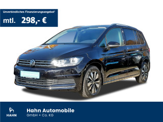 Fahrzeugbild eines Volkswagen Touran in schwarz.