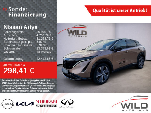 Ansicht 1 - Gebrauchtwagen Fahrzeug, Modell Ariya der Marke Nissan von Verkäufer Autohaus Wild GmbH