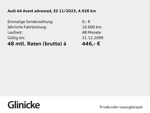 Audi A4 Avant - A4 Avant 35 TDI LED Navi PDC+ AHK Leder
