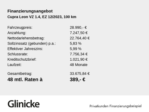 Cupra Leon - Leon Sportstourer VZ 1.4 e-Hybrid LED LM 19" Navi PDC+RFK ACC