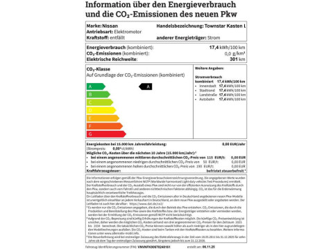 Ansicht 23 - Gebrauchtwagen Fahrzeug, Modell Townstar der Marke Nissan von Verkäufer K&S Oder/Spree Autohandels.mbH