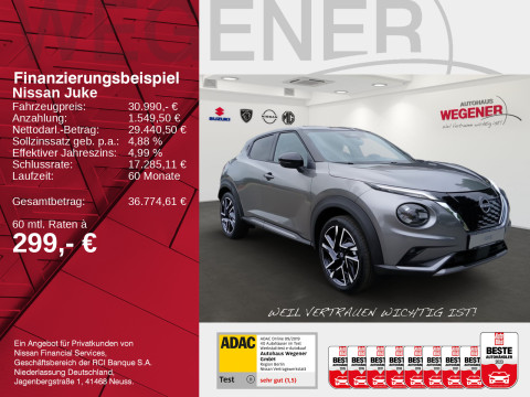 Ansicht 2 - Gebrauchtwagen Fahrzeug, Modell Juke der Marke Nissan von Verkäufer Auto-Center Wegener GmbH - Filiale Nauen