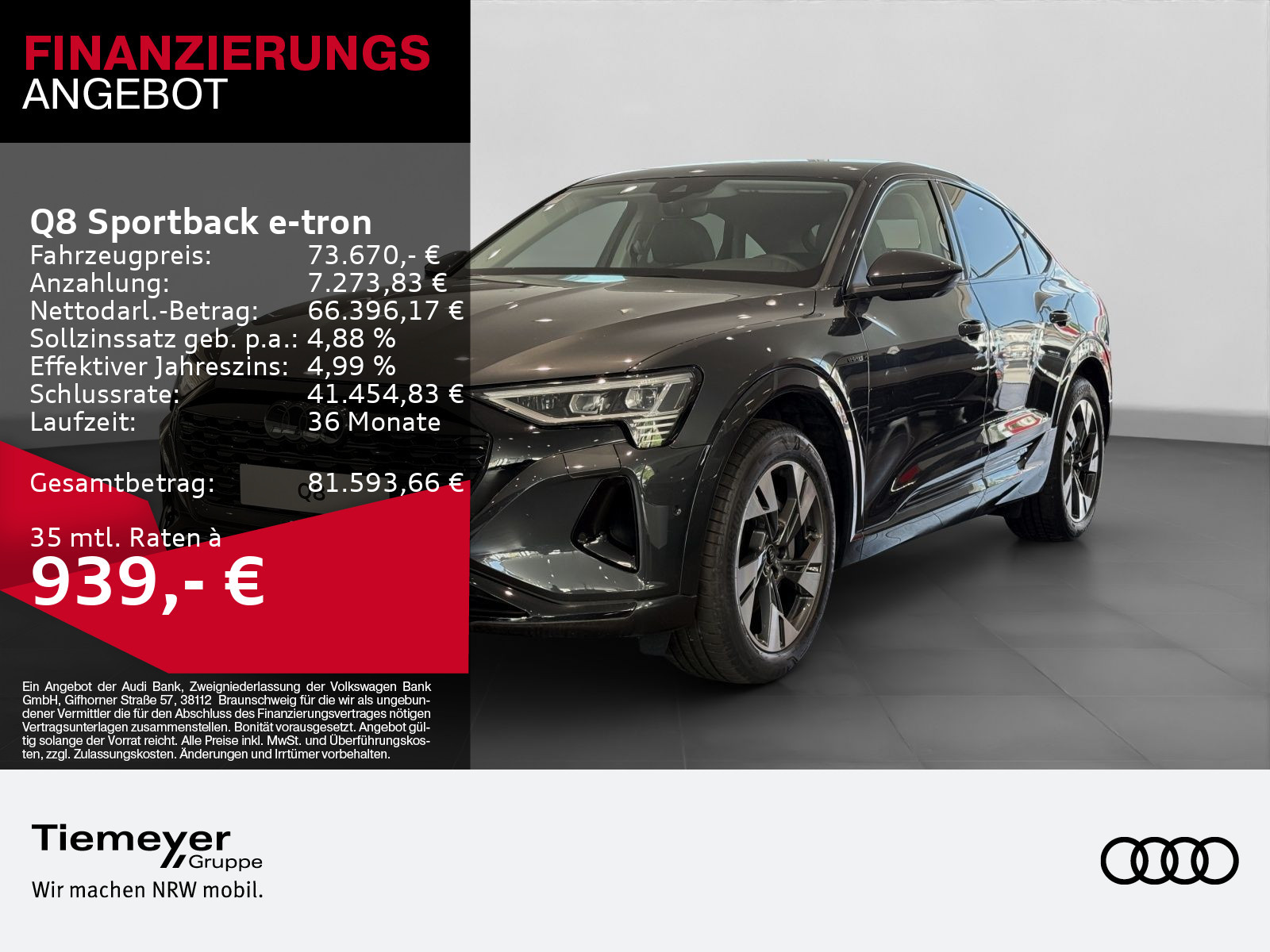 Audi Q8 e-tron Sportback