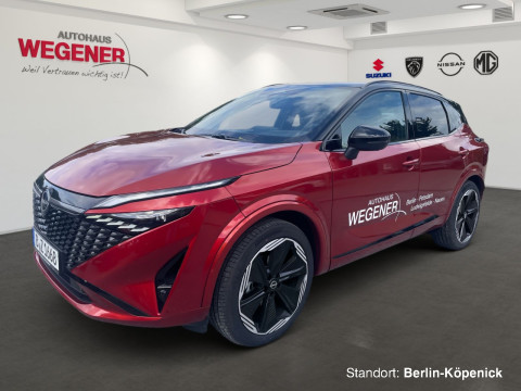 Automodell: Qashqai in der Farbe rot