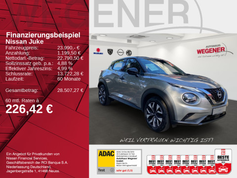 Ansicht 2 - Gebrauchtwagen Fahrzeug, Modell Juke der Marke Nissan von Verkäufer Autohaus Wegener GmbH - Filiale Ludwigsfelde