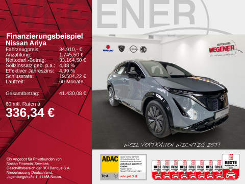 Ansicht 2 - Gebrauchtwagen Fahrzeug, Modell Ariya der Marke Nissan von Verkäufer Autohaus Wegener Berlin GmbH - Filiale Britz