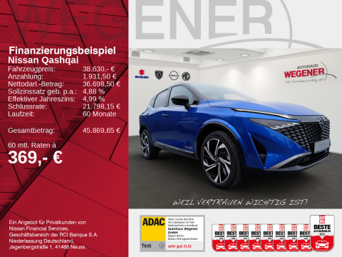 Ansicht 2 - Gebrauchtwagen Fahrzeug, Modell Qashqai der Marke Nissan von Verkäufer Autohaus Wegener Berlin GmbH - Filiale Spandau