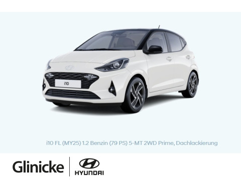 Hyundai i10 - i10 Prime*DachSchwarz*Navi*Klima*SitzHeiz*LenkrHeiz