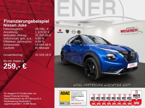 Ansicht 2 - Gebrauchtwagen Fahrzeug, Modell Juke der Marke Nissan von Verkäufer Autohaus Wegener Berlin GmbH - Filiale Britz