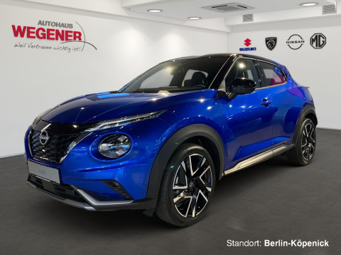Automodell: Juke in der Farbe blau