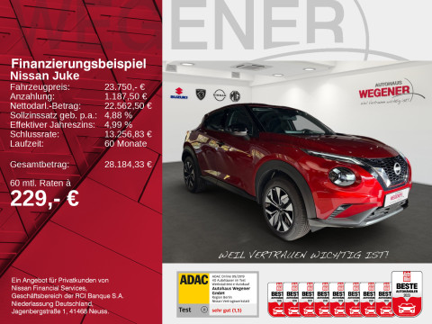 Ansicht 2 - Gebrauchtwagen Fahrzeug, Modell Juke der Marke Nissan von Verkäufer Autohaus Wegener Berlin GmbH - Filiale Spandau