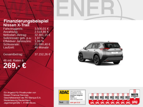 Ansicht 2 - Gebrauchtwagen Fahrzeug, Modell X-Trail der Marke Nissan von Verkäufer Autohaus Wegener GmbH - Filiale Ludwigsfelde