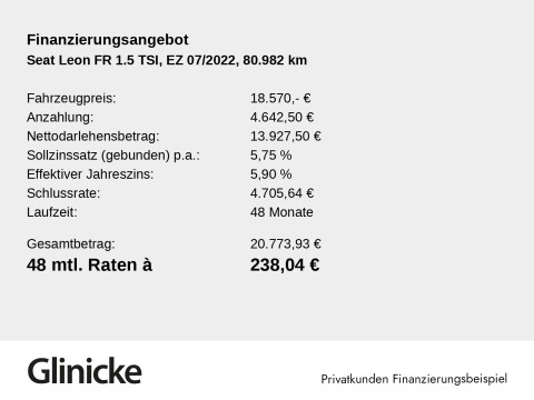 Seat Leon - Leon Sportstourer FR 1.5 TSI FULL LINK, SHZ, LED, NAVI