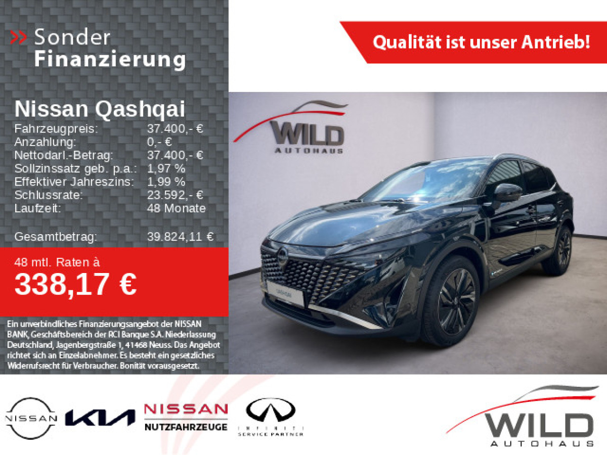 Ansicht 1 - Neuwagen Fahrzeug, Modell Qashqai der Marke Nissan von Verkäufer Autohaus Wild GmbH