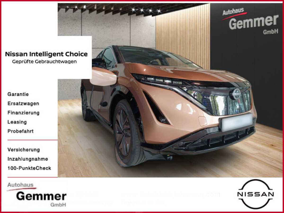 Ansicht 1 - Neuwagen Fahrzeug, Modell Ariya der Marke Nissan von Verkäufer Autohaus Gemmer GmbH