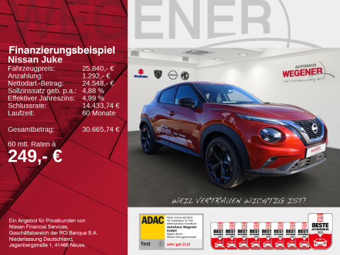 Ansicht 2 - Gebrauchtwagen Fahrzeug, Modell Juke der Marke Nissan von Verkäufer Auto-Center Wegener GmbH - Filiale Nauen