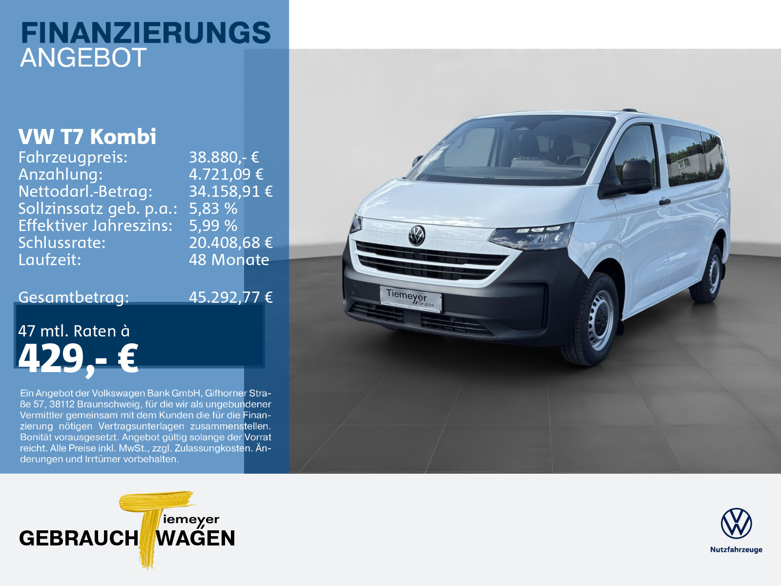 Volkswagen T7 Kombi 2.0