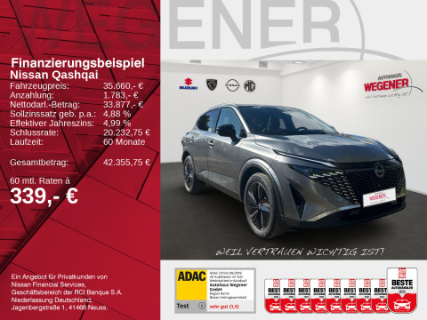 Ansicht 2 - Gebrauchtwagen Fahrzeug, Modell Qashqai der Marke Nissan von Verkäufer Autohaus Wegener Berlin GmbH - Filiale Wittenau