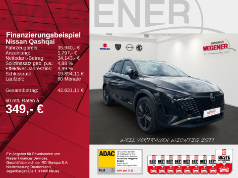 Ansicht 2 - Gebrauchtwagen Fahrzeug, Modell Qashqai der Marke Nissan von Verkäufer Autohaus Wegener Berlin GmbH - Filiale Wittenau