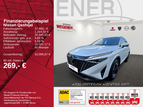 Ansicht 2 - Gebrauchtwagen Fahrzeug, Modell Qashqai der Marke Nissan von Verkäufer Auto-Center Wegener GmbH - Filiale Nauen