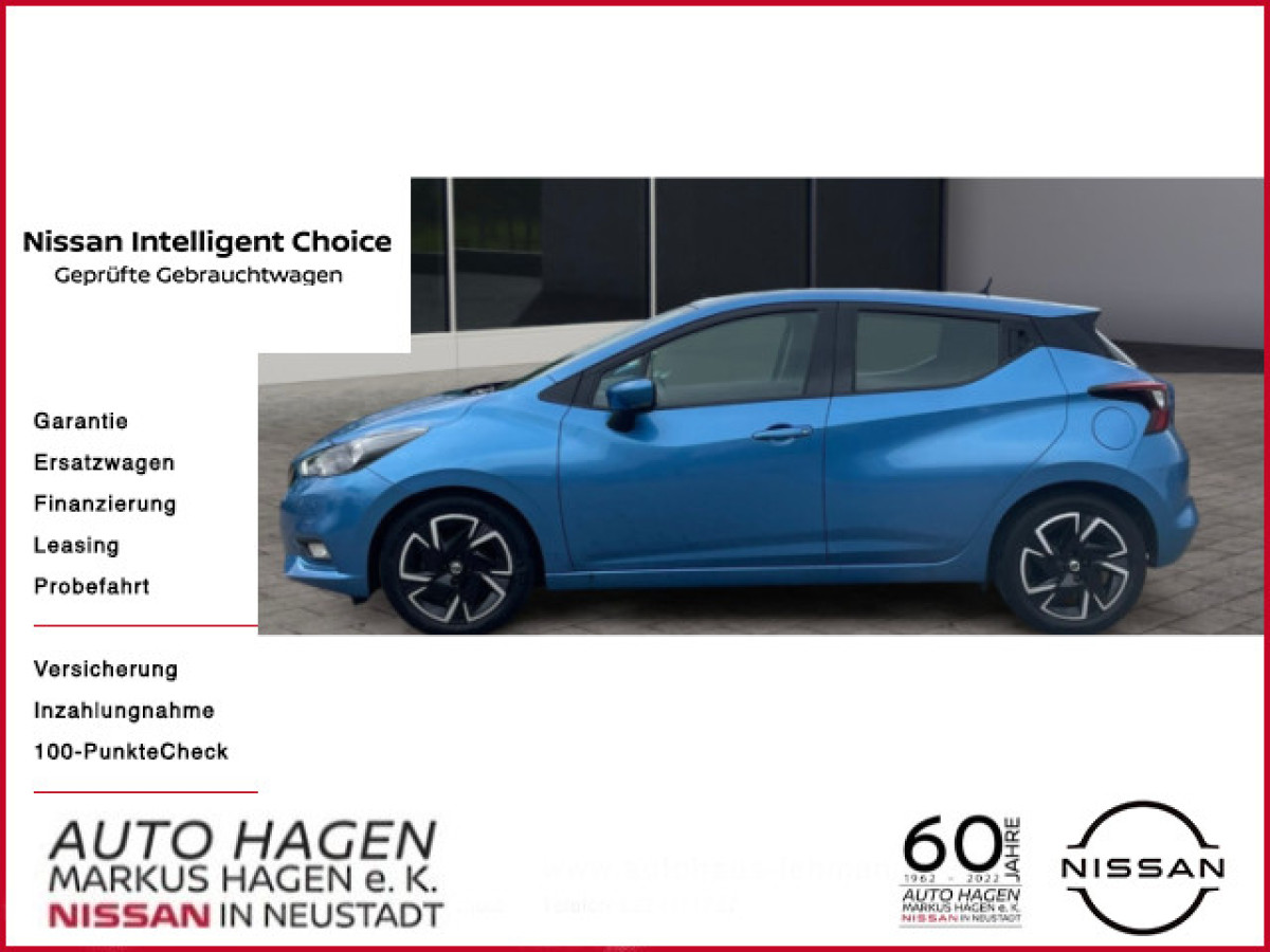 Ansicht 1 - Gebrauchtwagen Fahrzeug, Modell Micra der Marke Nissan von Verkäufer Auto Hagen, Markus Hagen e. K.