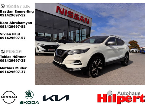 Ansicht 1 - Gebrauchtwagen Fahrzeug, Modell Qashqai der Marke Nissan von Verkäufer Autohaus Karl Hilpert GmbH