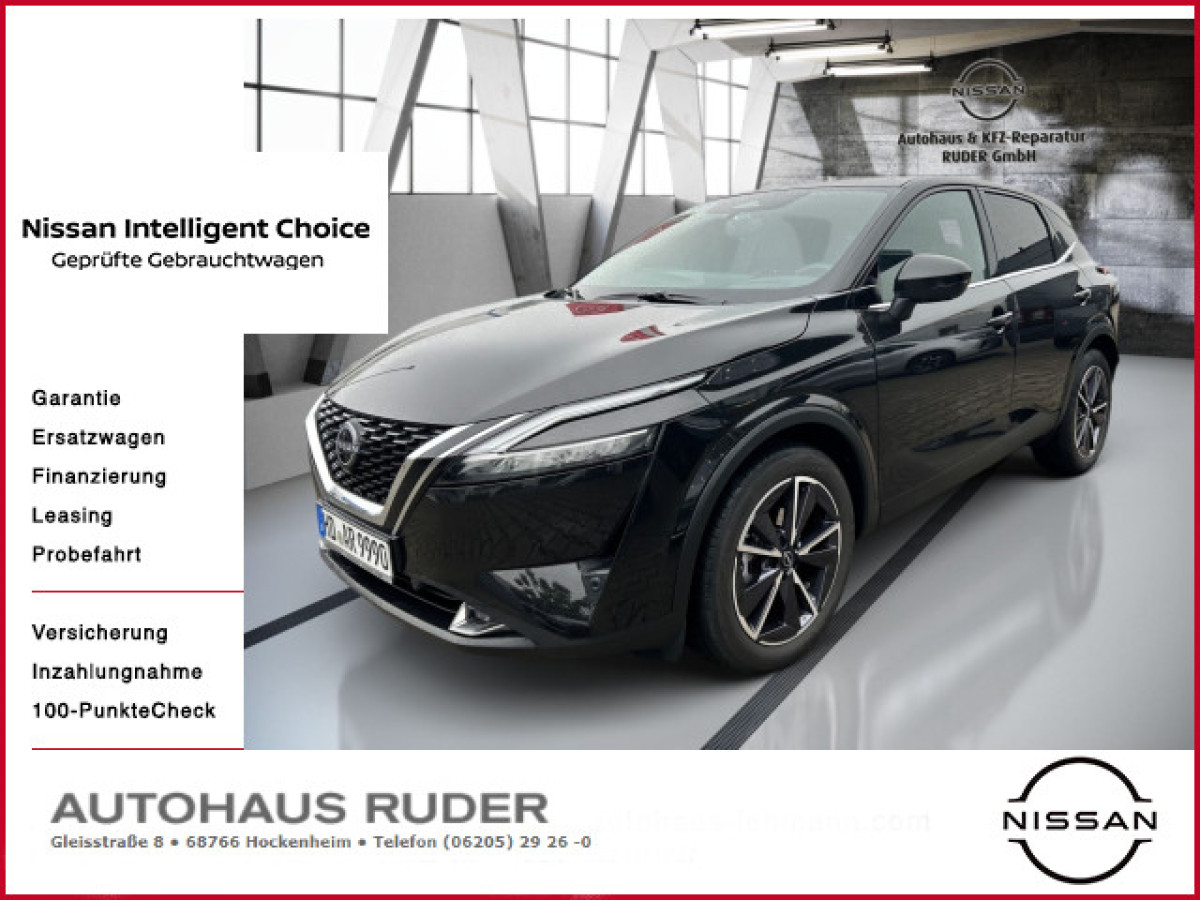 Ansicht 1 - Gebrauchtwagen Fahrzeug, Modell Qashqai der Marke Nissan von Verkäufer Autohaus und Kfz-Reparatur Ruder GmbH