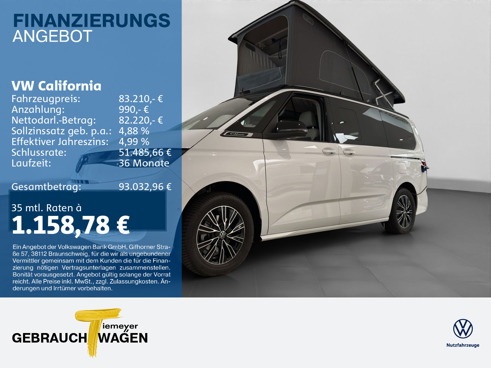 Volkswagen T7 California 2.0
