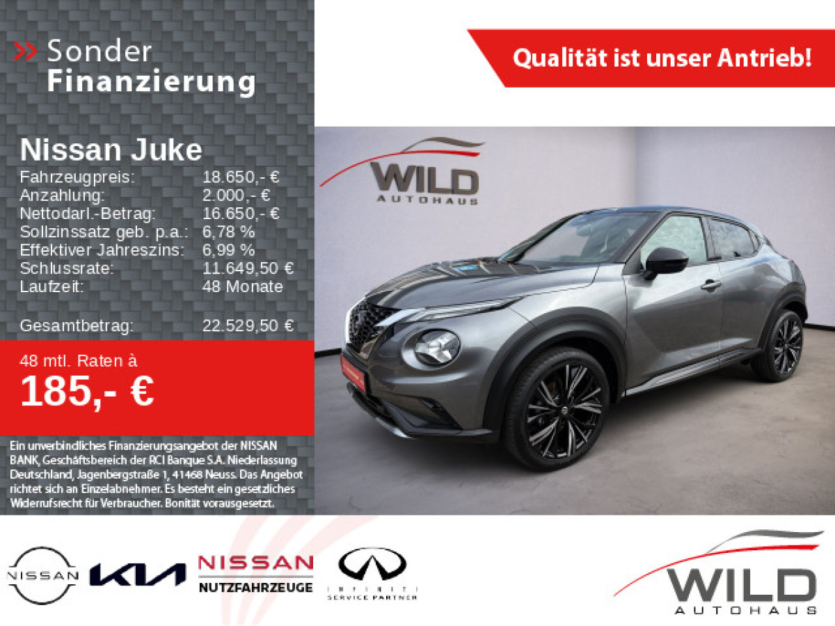 Ansicht 1 - Gebrauchtwagen Fahrzeug, Modell Juke der Marke Nissan von Verkäufer Autohaus Wild GmbH