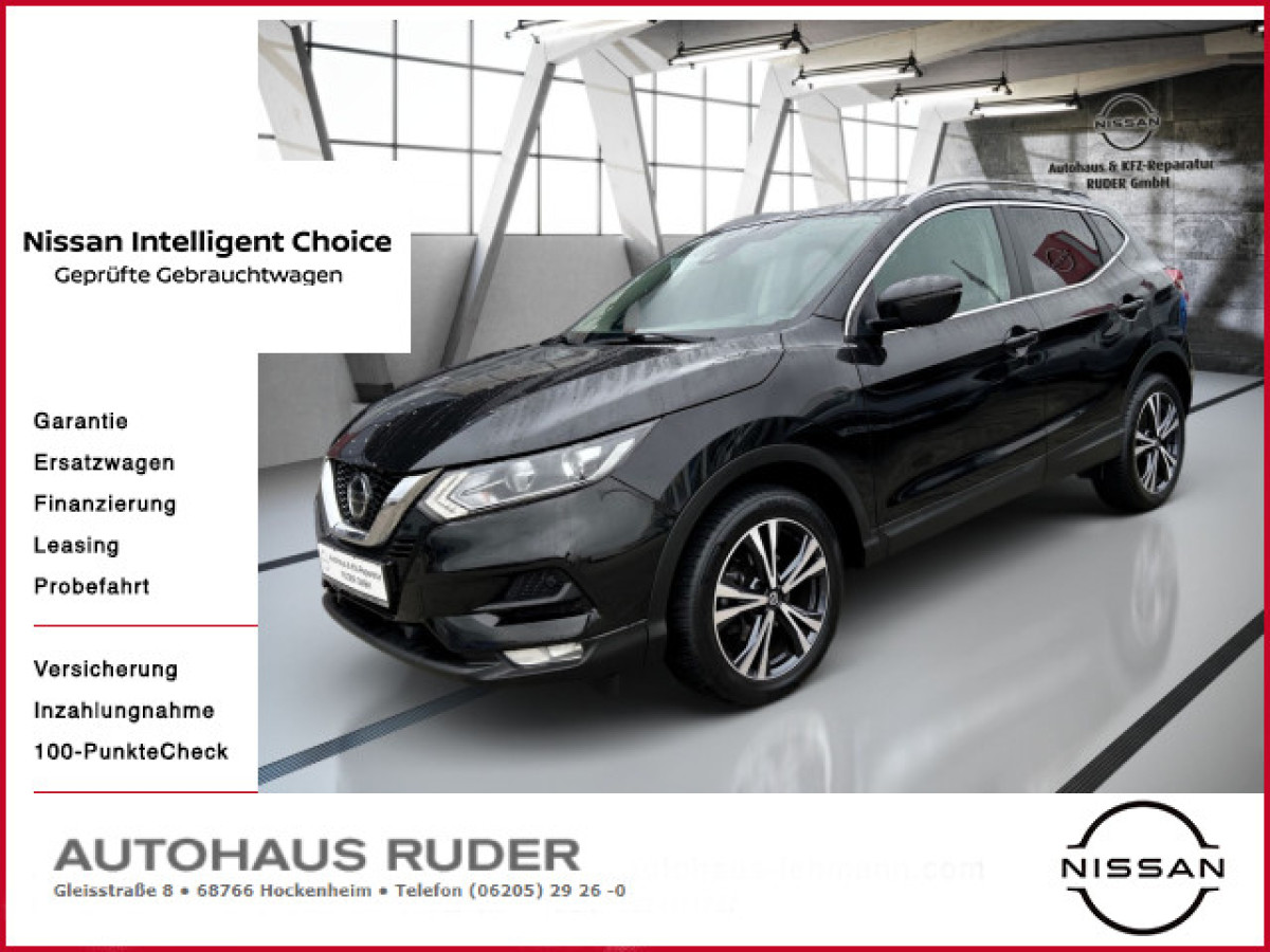 Ansicht 1 - Gebrauchtwagen Fahrzeug, Modell Qashqai der Marke Nissan von Verkäufer Autohaus und Kfz-Reparatur Ruder GmbH