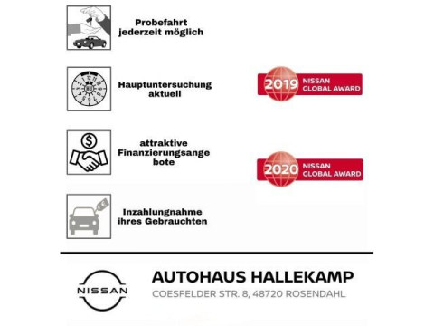 Ansicht 8 - Gebrauchtwagen Fahrzeug, Modell Qashqai der Marke Nissan von Verkäufer Autohaus Hallekamp GmbH & Co. KG
