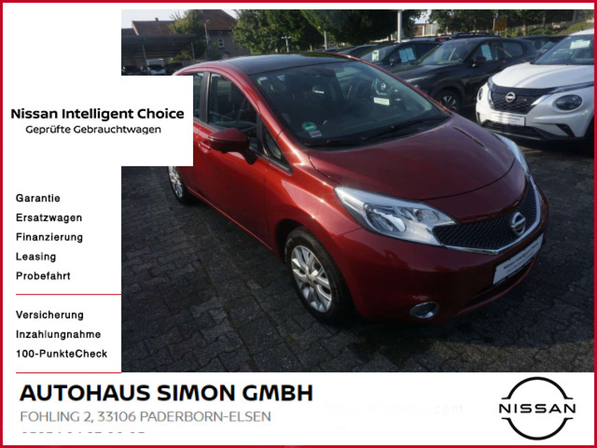 Ansicht 1 - Gebrauchtwagen Fahrzeug, Modell Note der Marke Nissan von Verkäufer Autohaus Simon GmbH