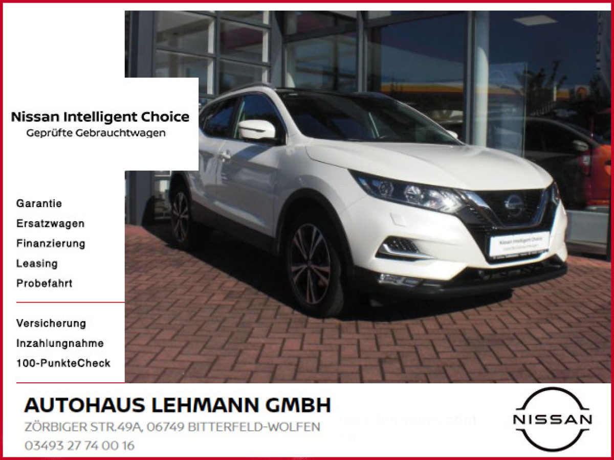 Ansicht 1 - Gebrauchtwagen Fahrzeug, Modell Qashqai der Marke Nissan von Verkäufer Autohaus Lehmann GmbH
