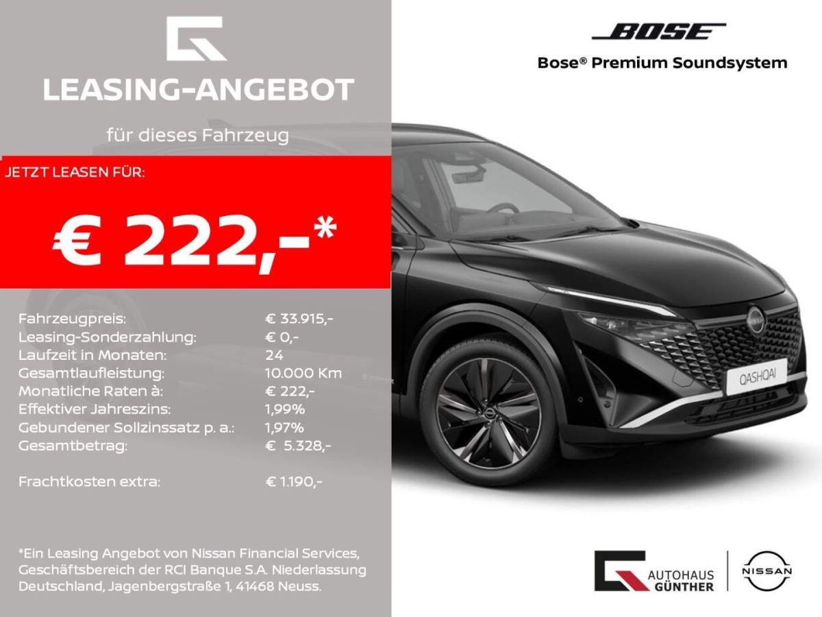 Ansicht 1 - Gebrauchtwagen Fahrzeug, Modell Qashqai der Marke Nissan von Verkäufer Autohaus Günther GmbH