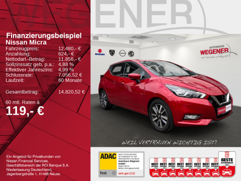Ansicht 2 - Gebrauchtwagen Fahrzeug, Modell Micra der Marke Nissan von Verkäufer Autohaus Wegener Berlin GmbH - Filiale Britz