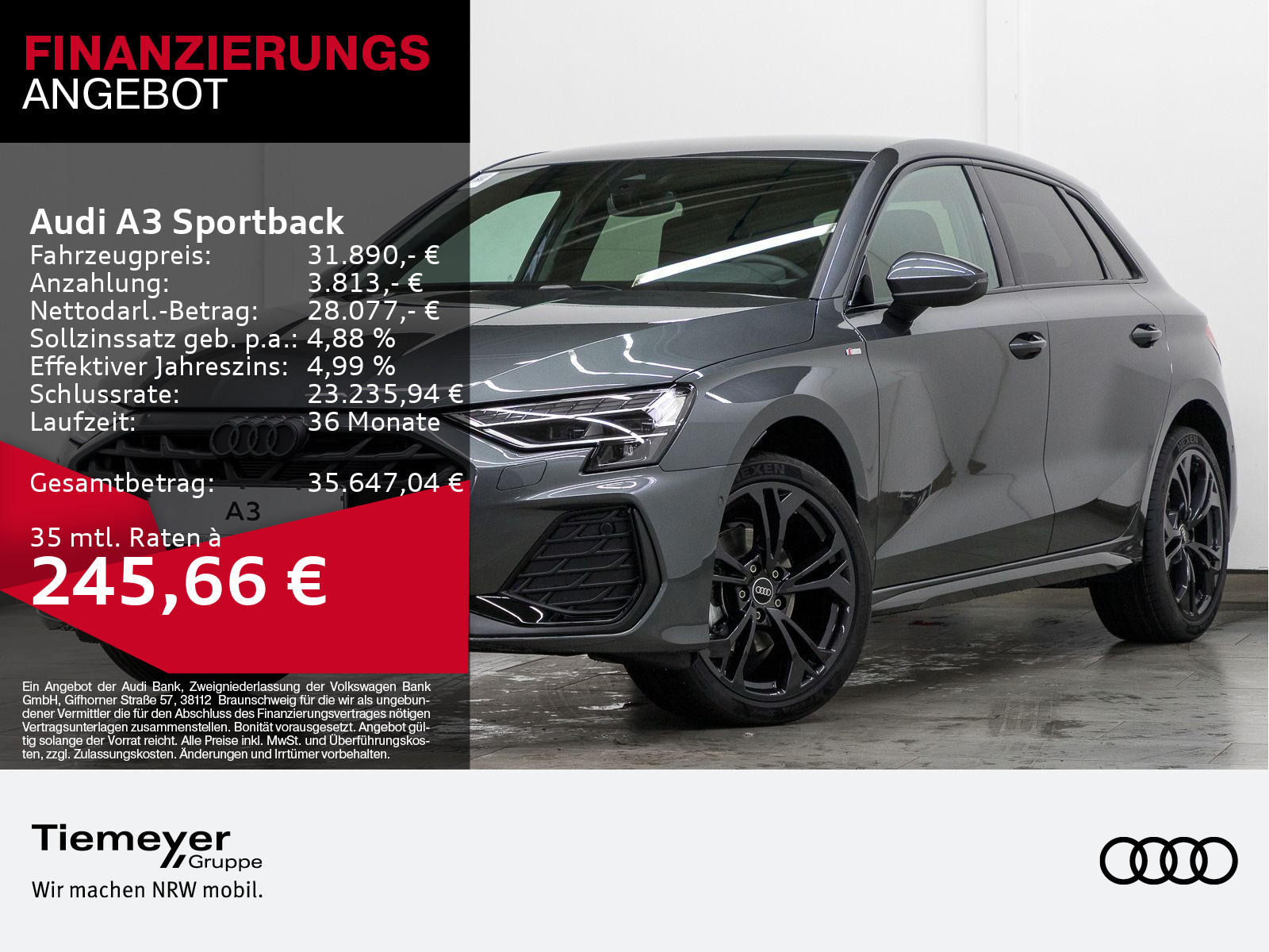 Audi A3 Sportback 30