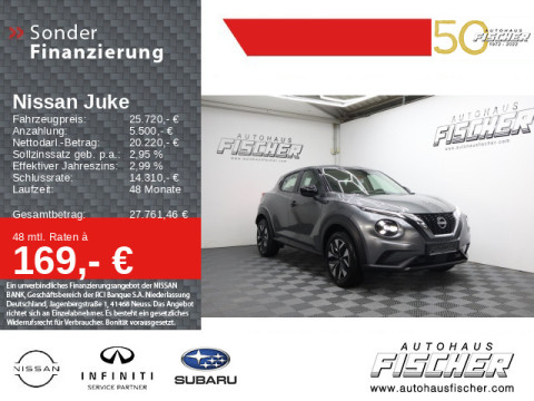 Ansicht 1 - Neuwagen Fahrzeug, Modell Juke der Marke Nissan von Verkäufer Autohaus Fischer GmbH