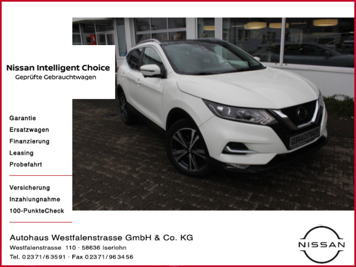 Ansicht 1 - Gebrauchtwagen Fahrzeug, Modell Qashqai der Marke Nissan von Verkäufer AH Westfalenstr. GmbH & Co.KG